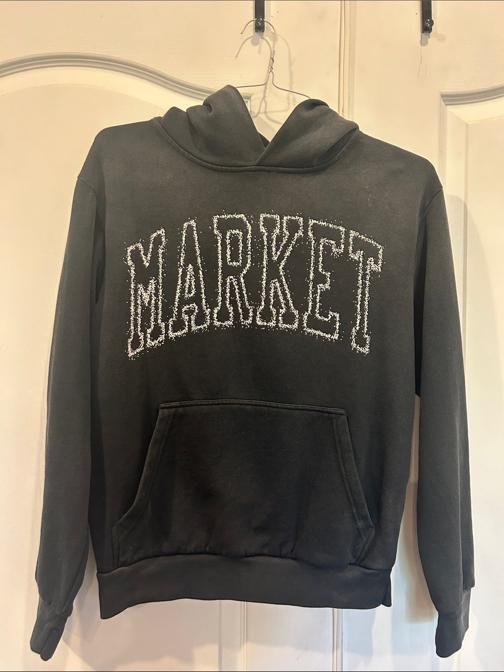 Black Market Logo Pullover Hoodie Men’s Small